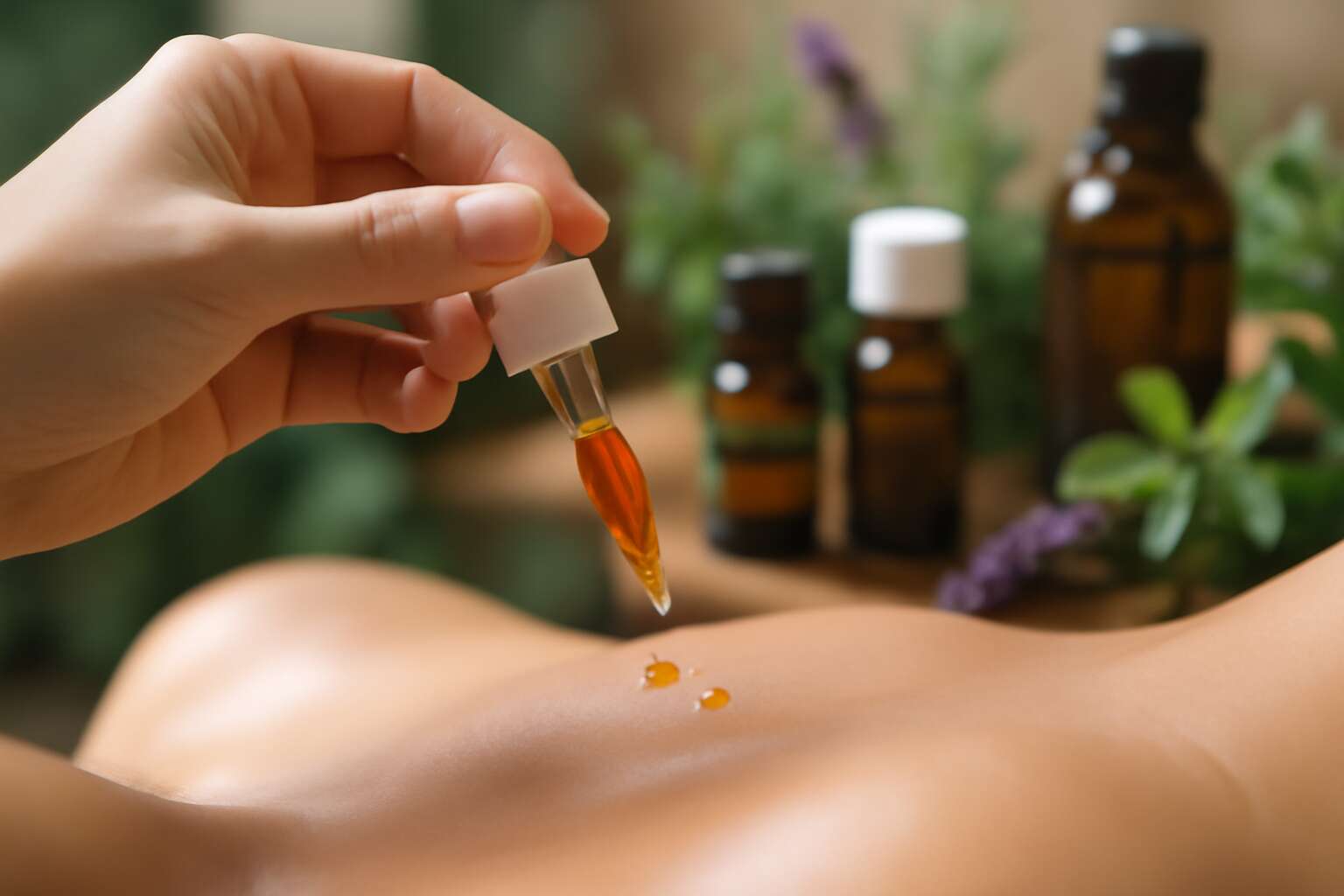 can aromatherapy oils be used on skin