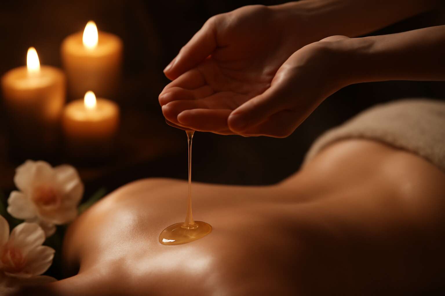 sensual massage oil aromatherapy