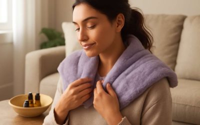 Experience ultimate relaxation with the soothing benefits of an aromatherapy back wrap for stress relief