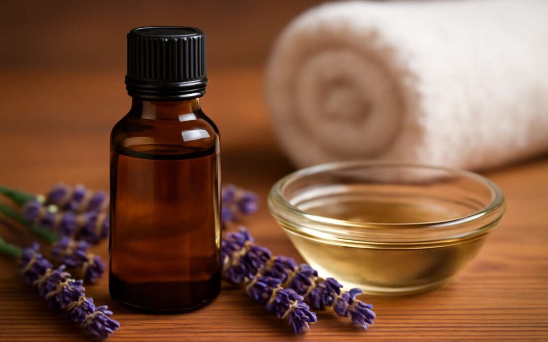 Indulge in aromatherapy massage oil for radiant relaxation