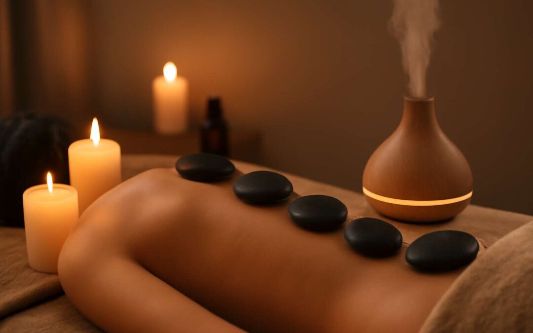 Indulge in hot stone aromatherapy massage for blissful, deeper relaxation.
