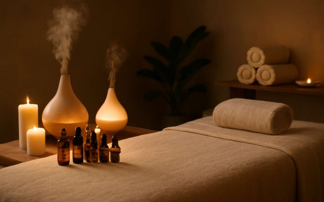 Escape to aromatherapy spa bliss: a serene, scent-driven retreat
