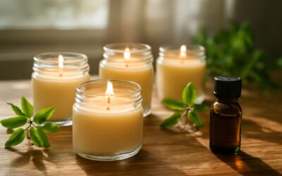 Indulge in aromatherapy candles for calm, clarity, and cozy nights.