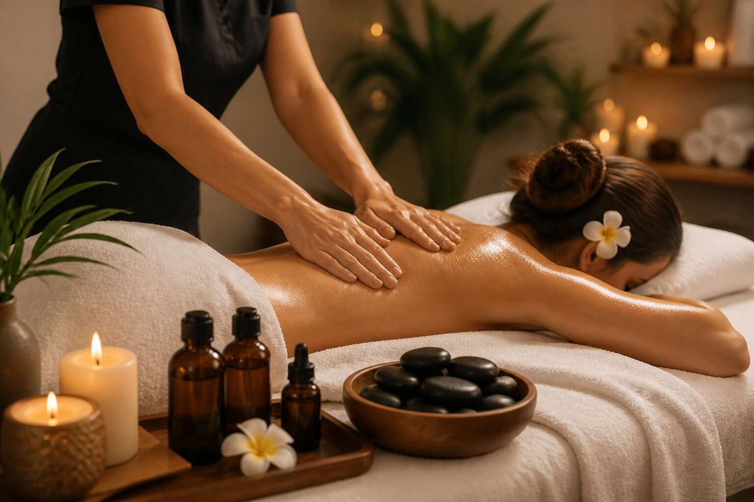 aromatherapy massage or swedish massage